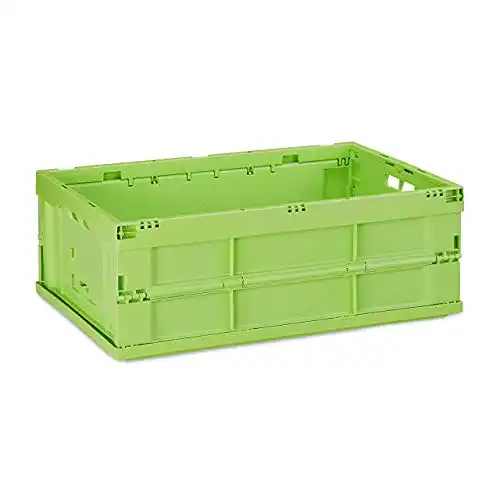 Klappbox Relaxdays Professionelle Transportbox, stabil, Gewerbe