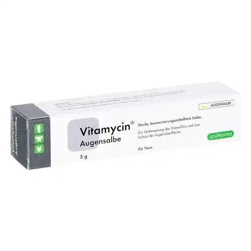 Augensalbe cp-pharma Vitamycin 5g zur Augenpflege