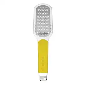 Zester-Reibe Microplane Zitrusreibe, Edelstahl, gelb