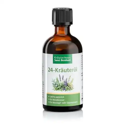 Kräuteröl Kräuterhaus Sanct Bernhard, 24-, 100% rein, 100 ml