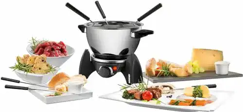 Schokofondue Unold 48615 Fondue-Set 500W für 6 Personen