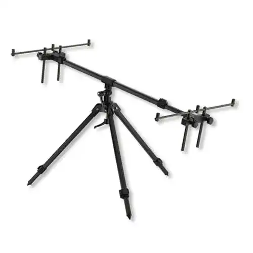 Rod-Pod Cormoran Pro Carp Gun Pod Rod Pod Dreibein 360° Rutenständer Alu