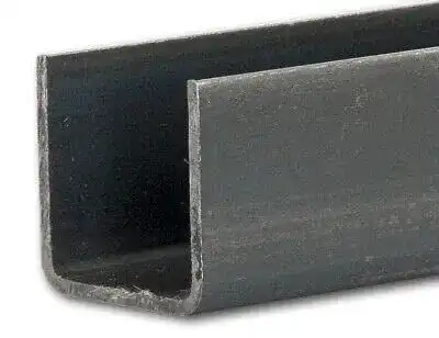U-Profil-Stahl U-Profil U-Stahl Stahl schwarz Länge 1000mm
