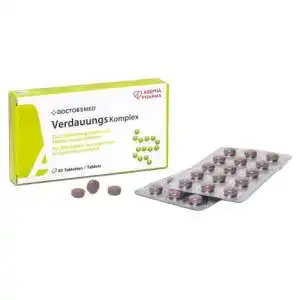 Tabletten gegen Blähungen DOCTORSMED Verdauungs Komplex