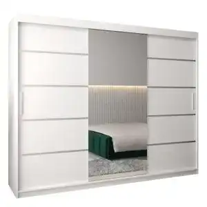 Schwebetürenschrank Kryspol Verona 2-250cm mit Spiegel
