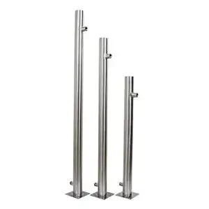 Wasserzapfsäule Köhko 850 mm aus Edelstahl V2A Wassersäule