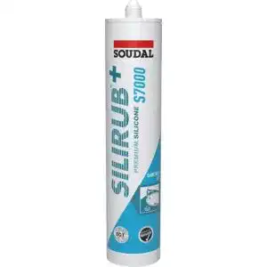 Soudal-Silikon Soudal Silirub+S7000 Premium Sanitär Silikon