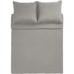 Bettwäsche mit Übergröße Amazon Basics Mikrofaser, Set, Taupe