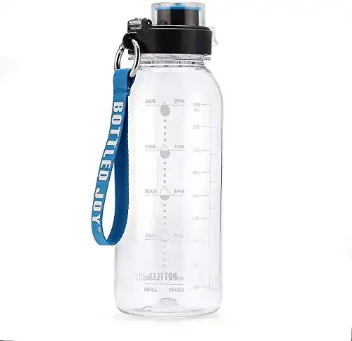 Trinkflasche spülmaschinenfest GHONLZIN Wasserflasche 1L