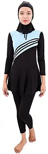 Burkini Musuly Badeanzug Mit Schleier (38)