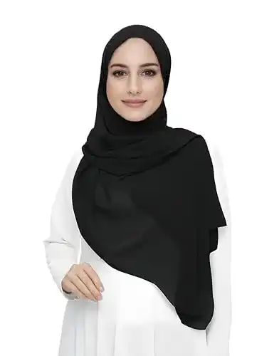 Hijab Lina & Lily Damen Muslim Premium Chiffon Kopftuch