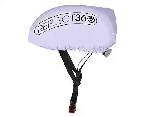 Fahrradhelm-Regenschutz Proviz Reflect 360 Helm Cover Silber