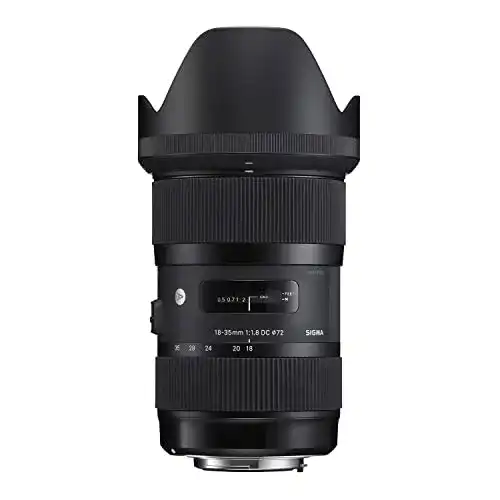 Die beste Objektiv für Nikon Sigma 210306 18-35mm F1,8 DC HSM Art 2026 Test Bestseller Objektiv für Nikon Sigma 210306 18-35mm F1,8 DC HSM Art