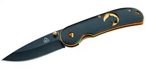 Puma-Tec-Messer Puma Tec Edelstahl-Griffschalen, Puma-Motiv