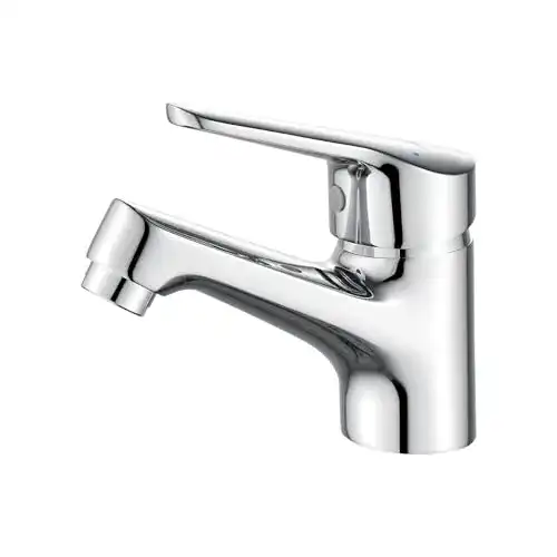 Waschtischarmatur Ibergrif Einhebel Wasserhahn, Messing Chrom