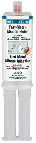 Flüssigmetall WEICON Fast-Metal Minutenkleber 24 ml