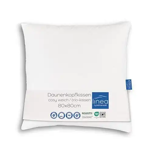 Daunenkissen Böhmerwald Exclusiv Dreikammer-Kopfkissen