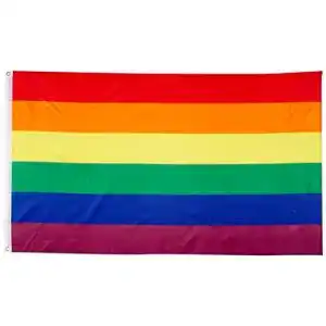 LGBTQ-Flagge Flaggenking 17089 Regenbogen Gay, wetterfest