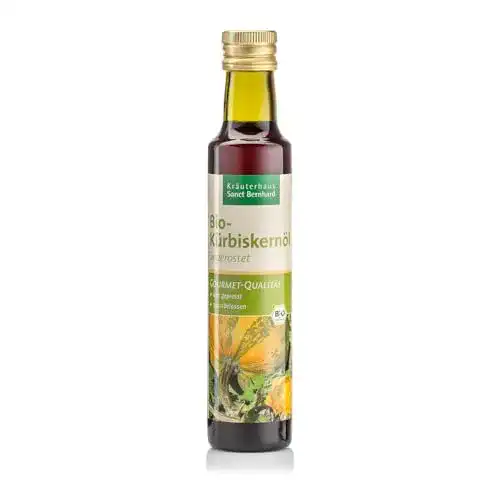 Bio-Kürbiskernöl Kräuterhaus Sanct Bernhard, ungeröstet, 250 ml