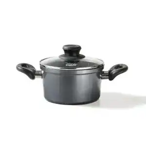 Kochtopf STONELINE 18 cm, mit Deckel, Induktion, Aluguss