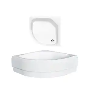 Acryl-Duschwanne VBChome 80 x 80 x 15 cm Duschtasse DIPER II