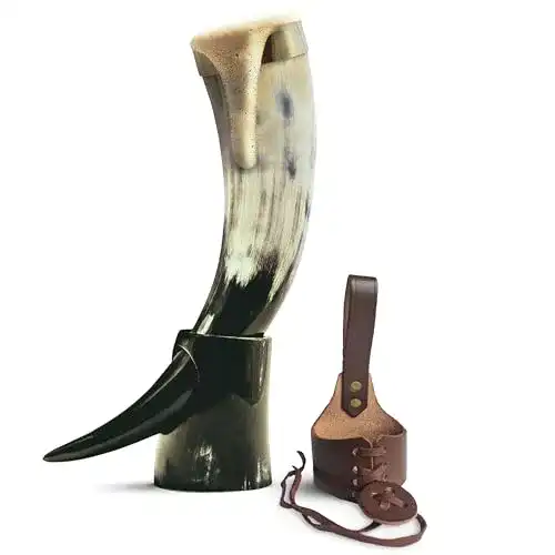 Die beste Trinkhorn Norse Tradesman Echtes 30 cm Ochsenhorn Wikinger 2026 Test Bestseller Trinkhorn Norse Tradesman Echtes 30 cm Ochsenhorn Wikinger