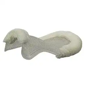 Acavallo-Pad Acavallo Gel Pad Therapeutic mit Lammfell, Größe:M,