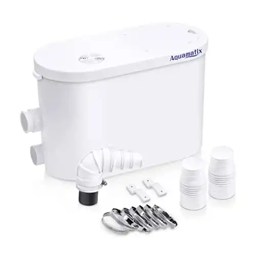 Hebeanlage Aquamatix Silencio 2, mit 2 seitlichen Einlässen 400W
