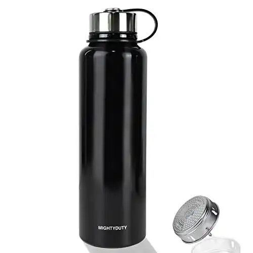 Die beste Edelstahl-Trinkflasche 1,5 Liter MIGHTYDUTY Thermosflasche 2026 Test Bestseller Edelstahl-Trinkflasche 1,5 Liter MIGHTYDUTY Thermosflasche