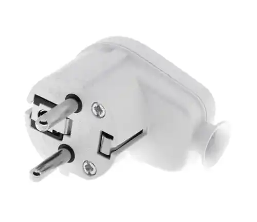 Schuko-Stecker KEL Uni Schuko Winstecker, mit IP20 Schutzklasse