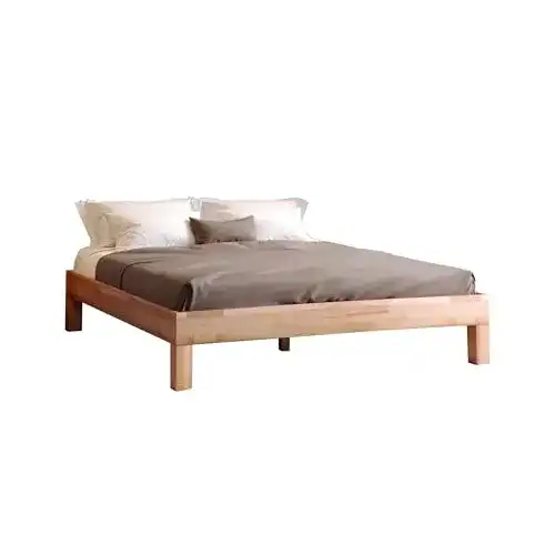 Massivholzbett Krok Wood Jana in Buche (200 x 200 cm)