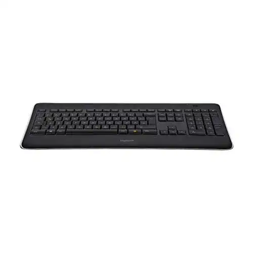 Beleuchtete Tastatur Logitech K800 Kabellose Tastatur, 2.4GHz