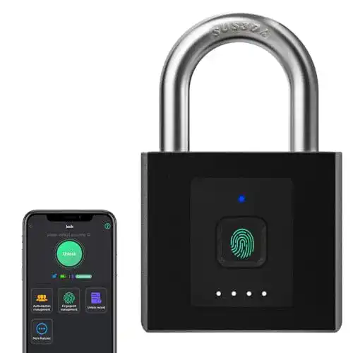 Vorhängeschloss Fingerabdruck eLinkSmart Lager Vorhängeschloss