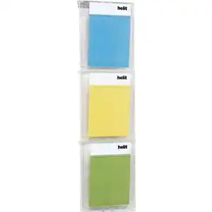 Prospekthalter Helit H6810702 Wand “the placativ” 3 Taschen