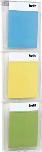 Prospekthalter Helit H6810702 Wand “the placativ” 3 Taschen