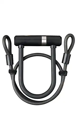 Die beste Mini Bügelschloss AXA Unisex-Adult Newton Mini Pro + Cable 2026 Test Bestseller Mini Bügelschloss AXA Unisex-Adult Newton Mini Pro + Cable
