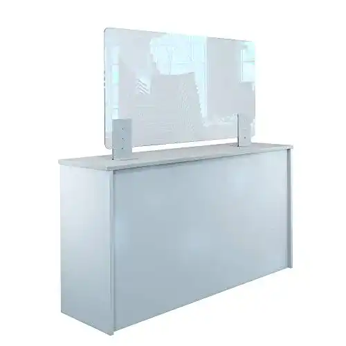 Spuckschutz 120×75 Rulopak Thekenaufsteller Trennwand klar
