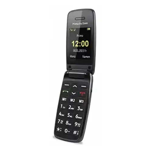 Klapphandy Doro Primo 401, GSM Mobiltelefon, Farbdisplay
