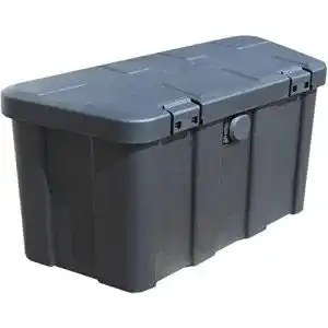 Deichselbox HGW Anhängerbox,Gurtkiste, 45 Liter
