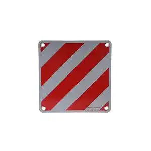 Warntafel Italien START Aluminium reflektierend 500x500mm