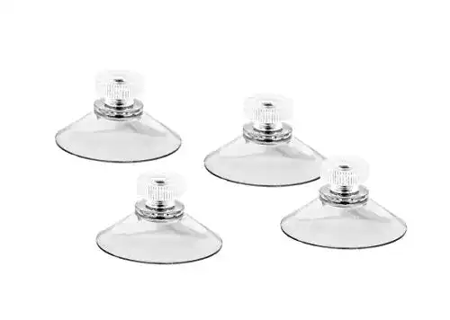 Saugnapf Vakuplastic 4 x Ø 40mm mit M4 Gewinde V2A