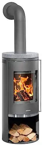 Justus-Kaminofen Justus 5686 29 Faro 2.0 Stahl Gussgrau