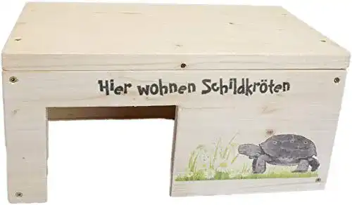 Schildkrötenhaus Nagerstore S Terrarium Schutzhaus mit Motiven