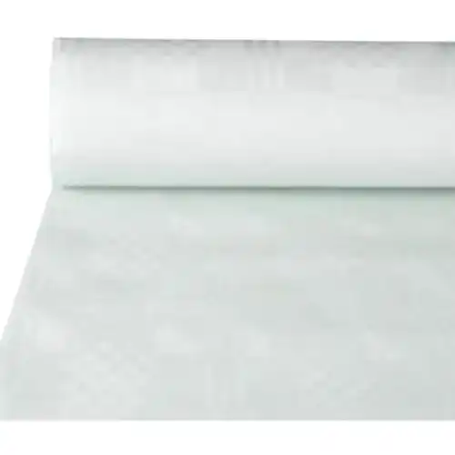 Papiertischdecke PAPSTAR 12545 mit Damastprägung 50 x 0.8 m