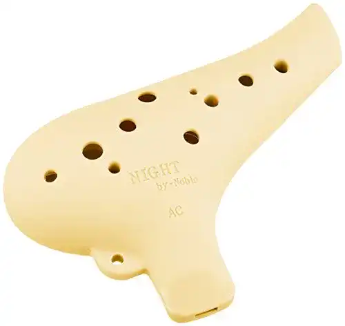 Okarina Night Night Night By Noble Plastic Ocarina Ivory Ac