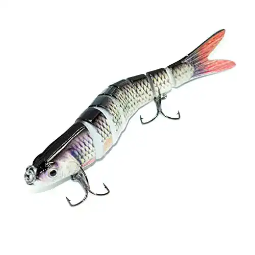 Jerkbait DRS Wobbler 140mm Rotauge Köder für Hecht Barsch Zander