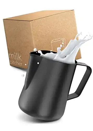 Milchkännchen Lambda Coffee Barista Edelstahl 600ml