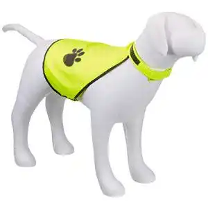 Hundeschutzweste TRIXIE Sicherheitsweste für Hunde, Neongelb, L
