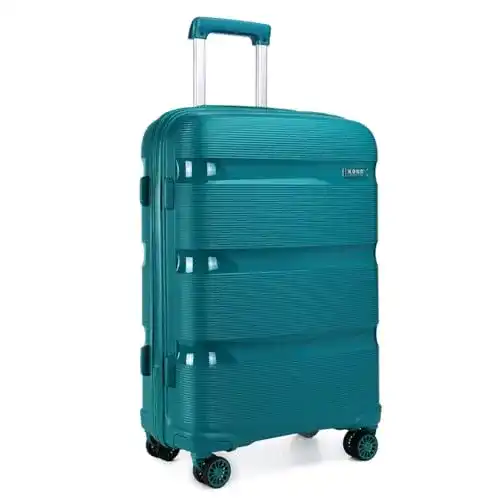 Kono-Koffer KONO Hartschalenkoffer Mittelgroß 65cm Reisekoffer