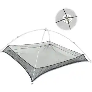 Köderfischsenke Zebco mit Fluchtschutz, Weiß, 100 x 100
